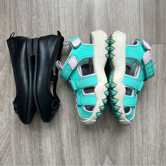 Cat & Jack shoe bundle Afton Hiking Sandal & Mary Janes - Picture 5 of 7